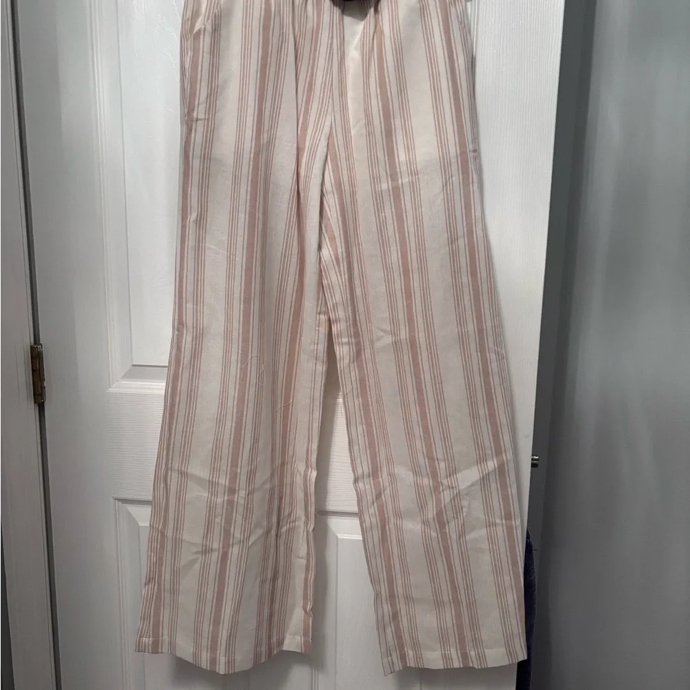No Comment Stripe Pant